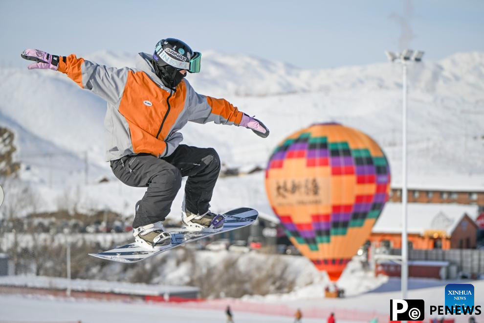 Ice-and-snow industry boosts winter tourism in Altay, China