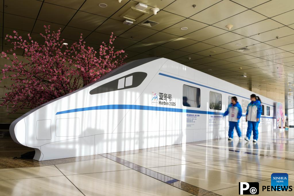 In pics: Main Media Center of 2025 Asian Winter Games