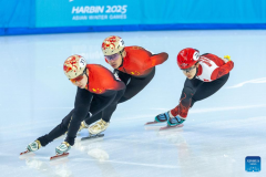 China's short track squad aims high at Asian Winter Games