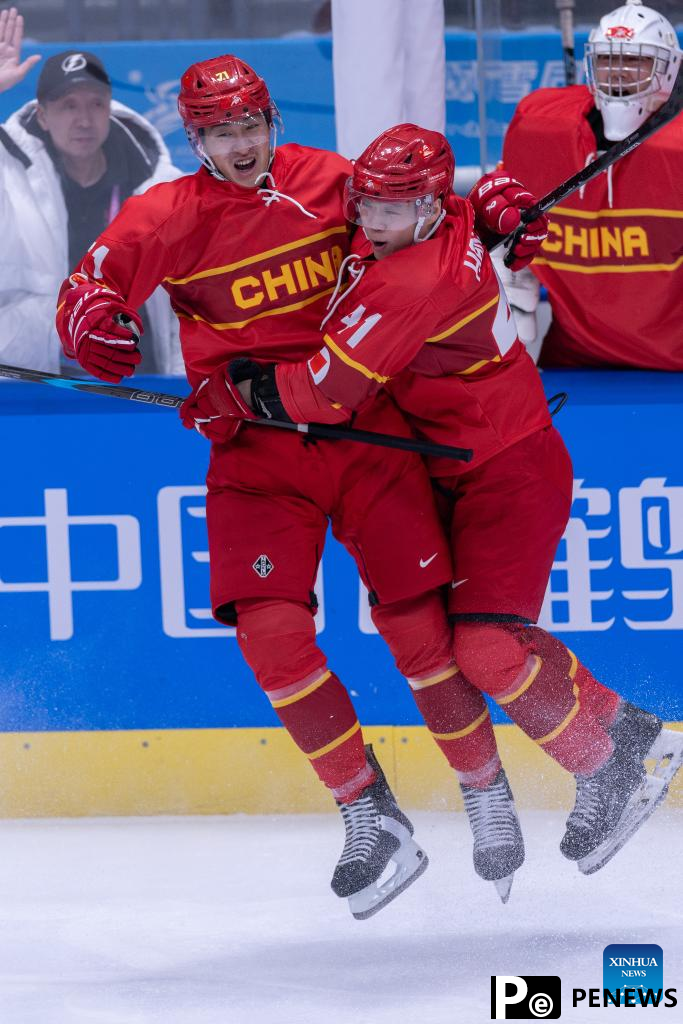 China loses to S. Korea in overtime at Asian Winter Games ice hockey