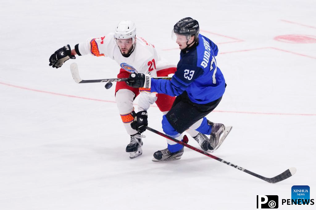 In pics: ice hocky group B matches at 2025 Asian Winter Games