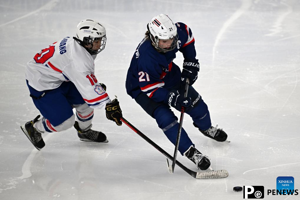 In pics: ice hocky group B matches at 2025 Asian Winter Games