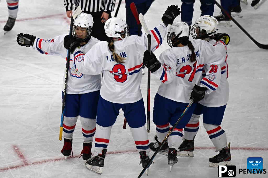 In pics: ice hocky group B matches at 2025 Asian Winter Games