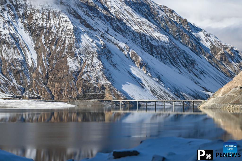 Winter scenery in Taxkorgan Tajik Autonomous County, China