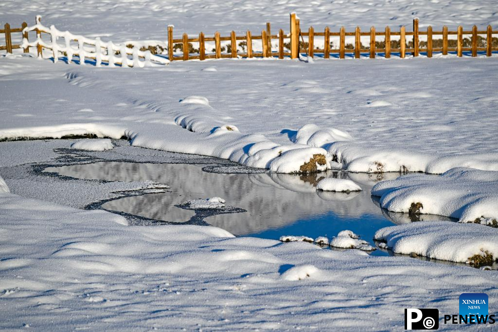 Winter scenery in Taxkorgan Tajik Autonomous County, China