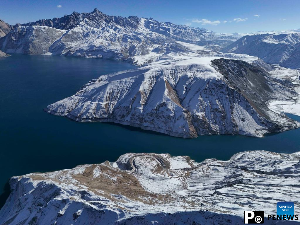 Winter scenery in Taxkorgan Tajik Autonomous County, China