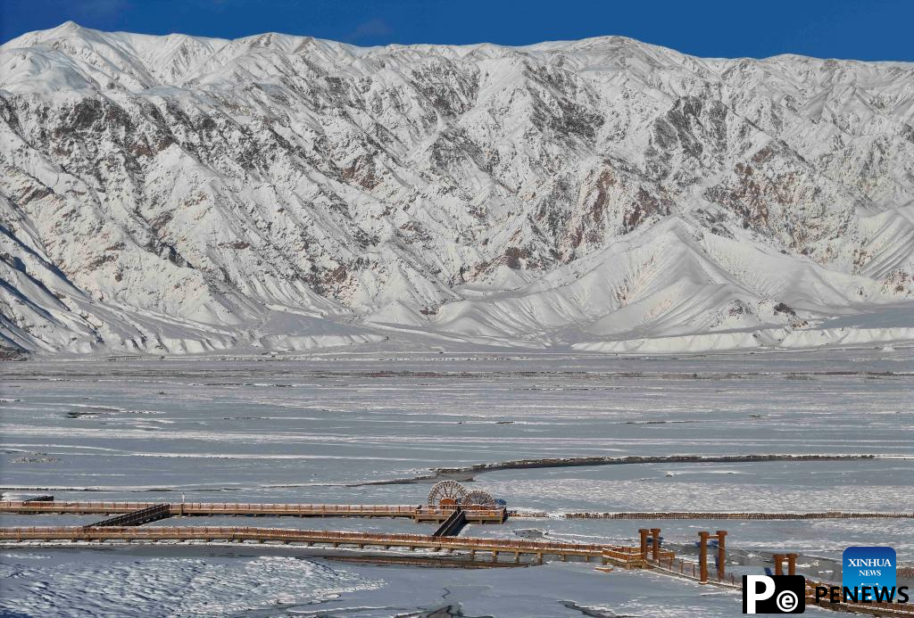 Winter scenery in Taxkorgan Tajik Autonomous County, China