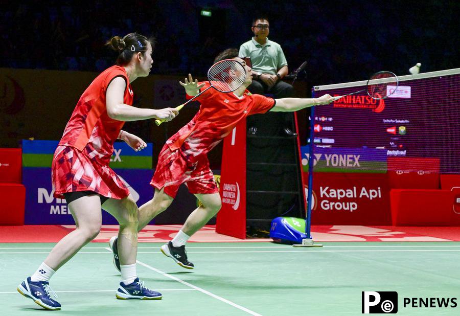 China takes silver at badminton Indonesia Masters