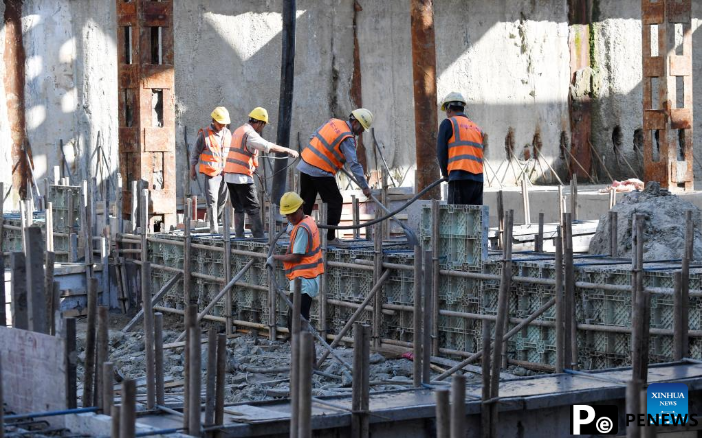 Key projects of Central Business District under construction in Sanya