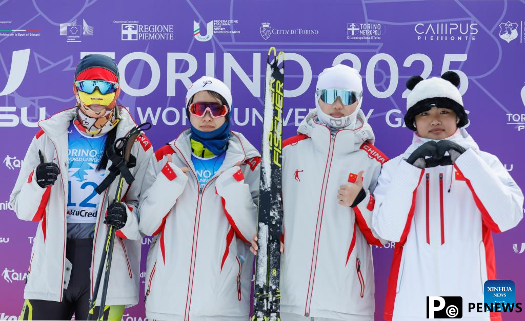 country skiing women