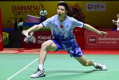 Chinese shuttlers storm into 2nd round at Indonesia Masters