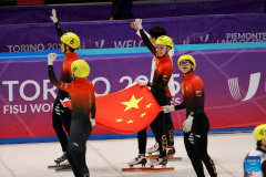 China claims men's 5000m relay title at Turin FISU Winter Universiade