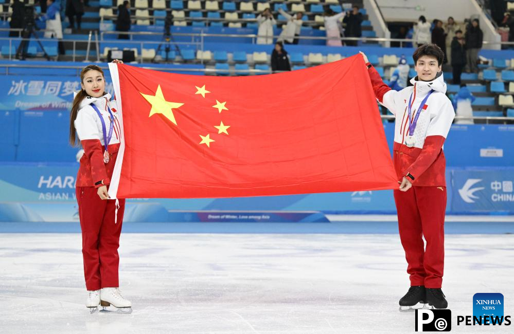 China claims its first figure skating medal at Asian Winter Games