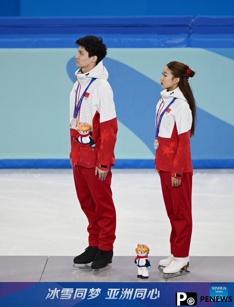China claims its first figure skating medal at Asian Winter Games