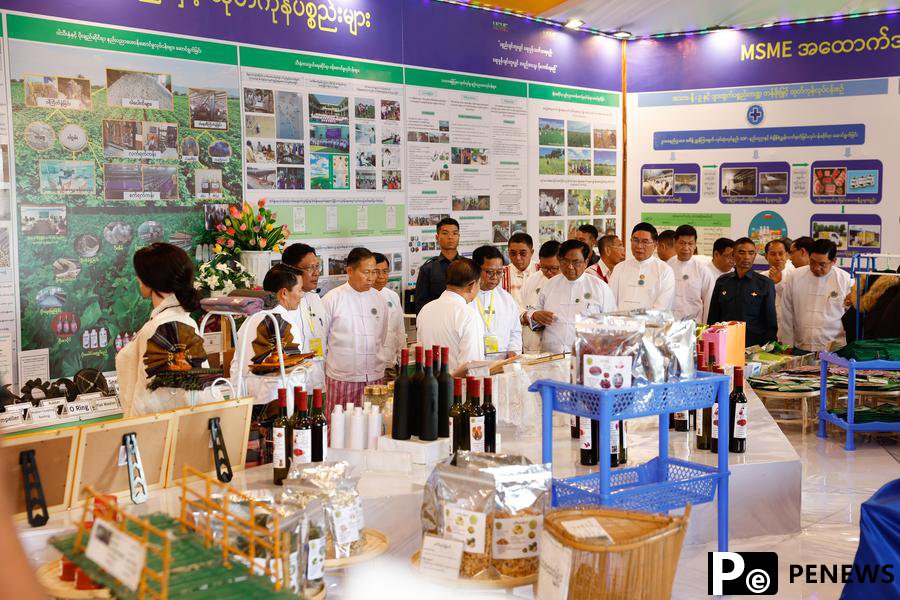 Chinese products stand out at Myanmar