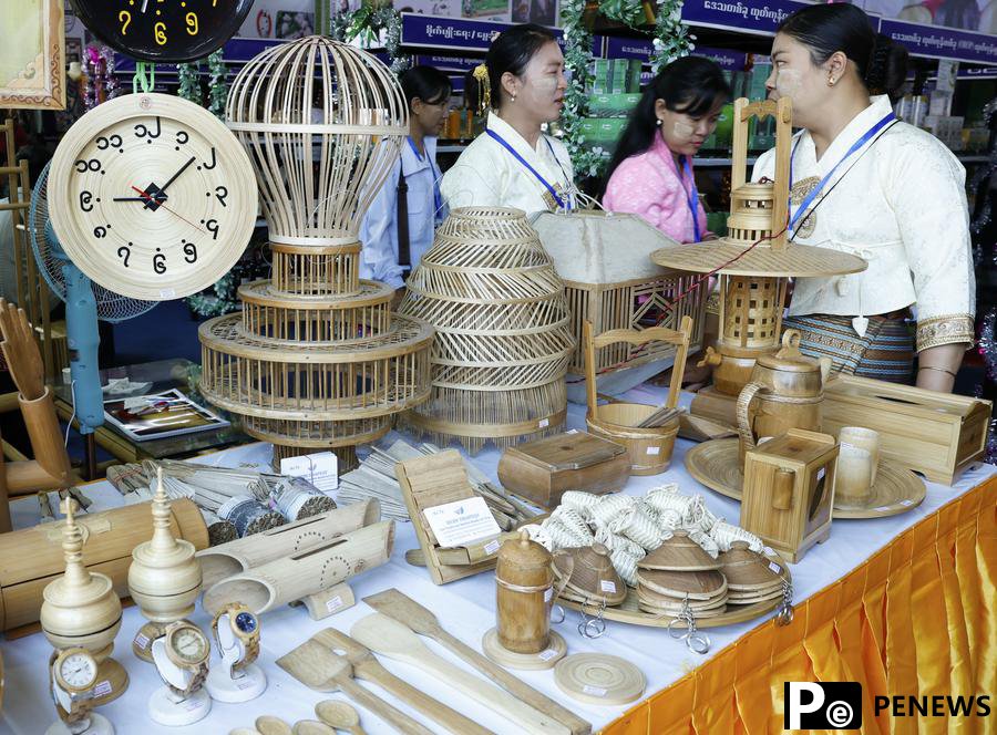 Chinese products stand out at Myanmar