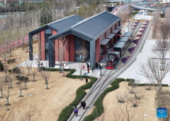 In pics: comprehensive park transformed from railway remains in Xi'an, China's Shaanxi