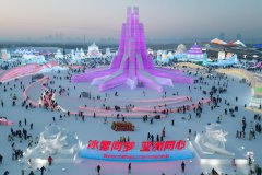 In China's Harbin, world's largest ice
