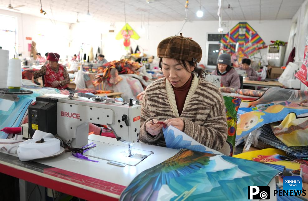 In pics: Weifang, home to kite manufacturers