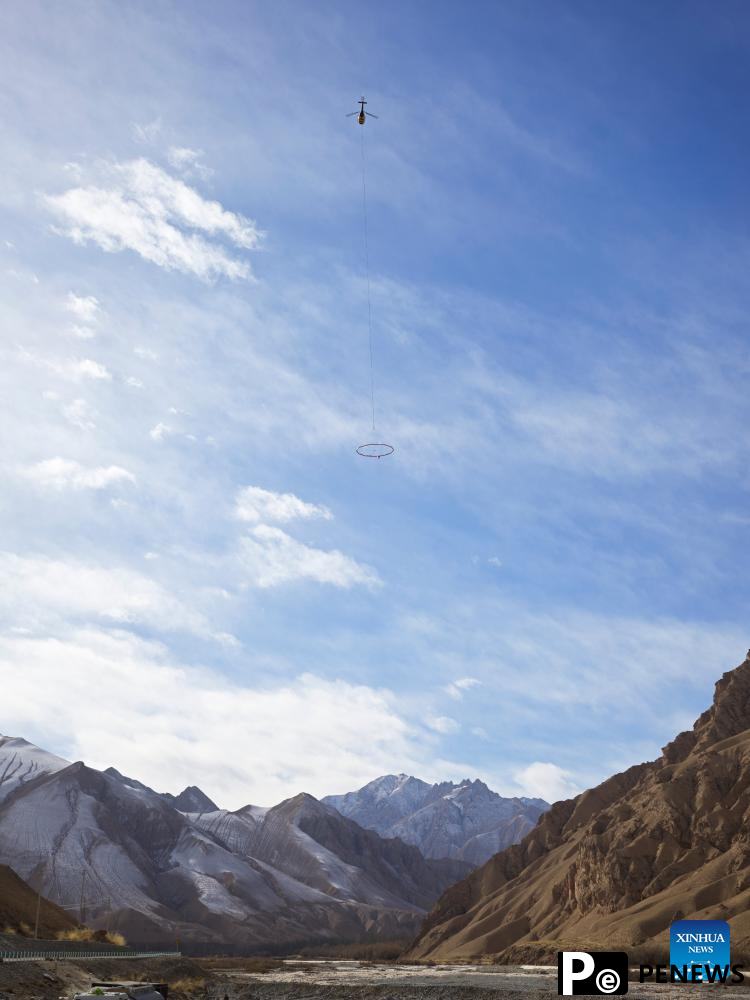 borne electromagnetic detection system deployed