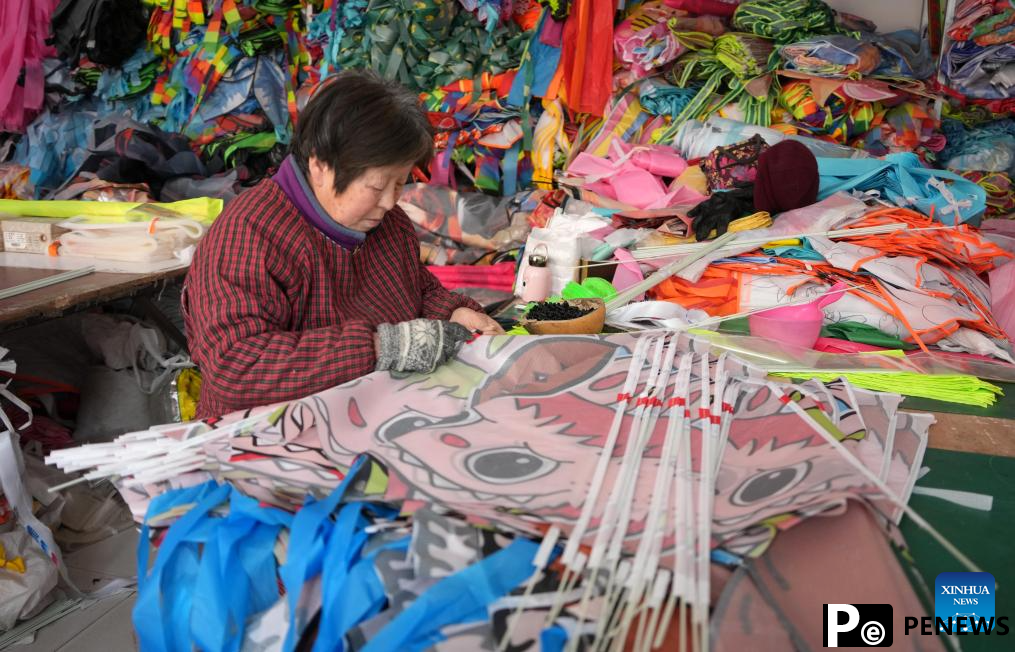 In pics: Weifang, home to kite manufacturers