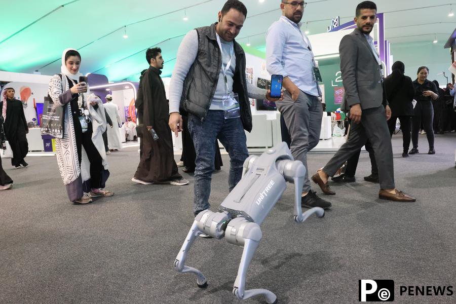Chinese robot dog steals show at Saudi media exhibition