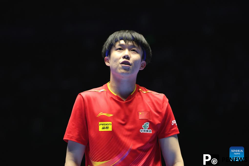Lin, Sun pocket straight wins in ITTF