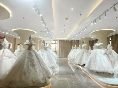 Small township develops big wedding dress industry