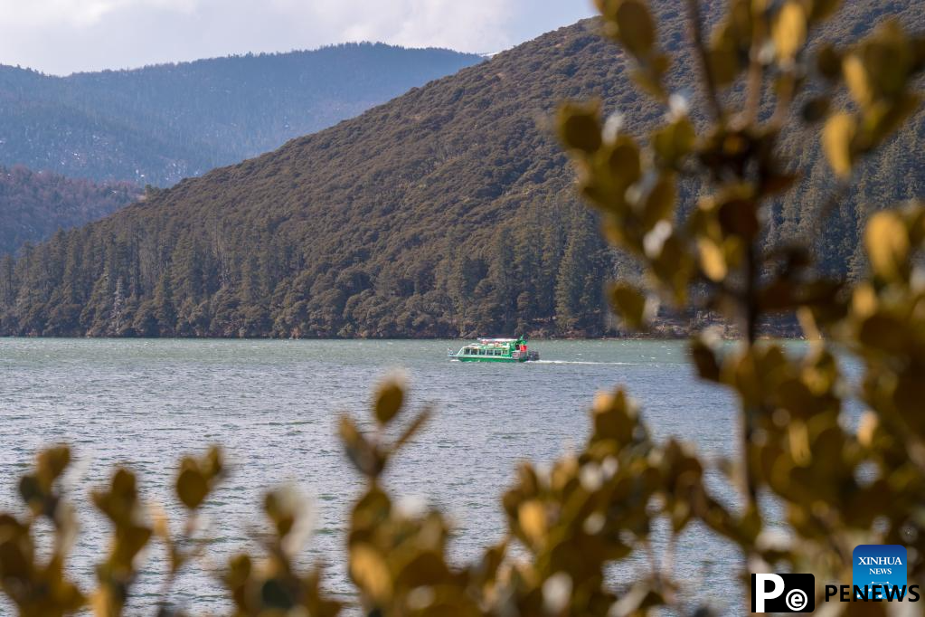 Scenery of Potatso National Park in China