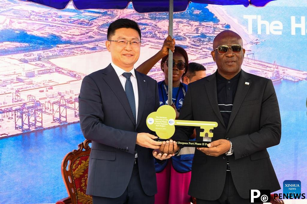 Chinese company hands over 2nd phase of deep seaport to Cameroon