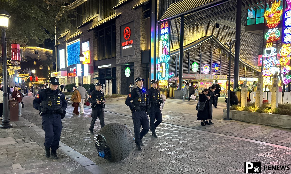 developed spherical patrol robot ventures into overseas markets