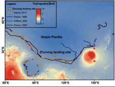 China's Mars rover Zhurong discovers evidence supporting ancient oceans existing in Mars' mid