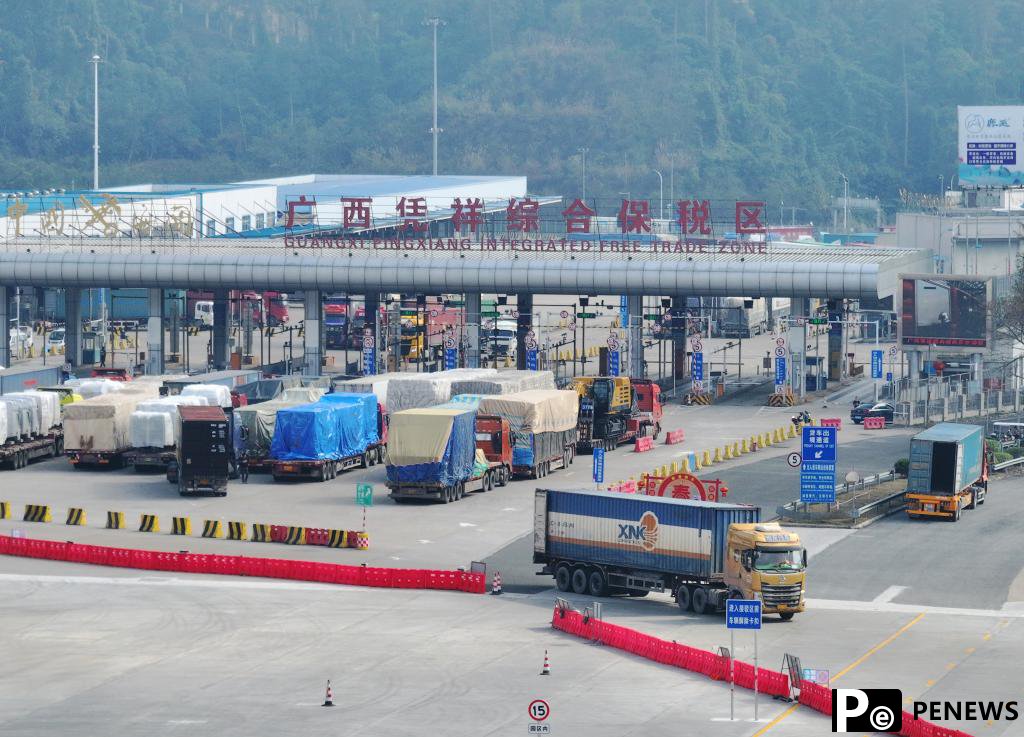 Major ports in Guangxi witness increasing border traffic between China, Vietnam