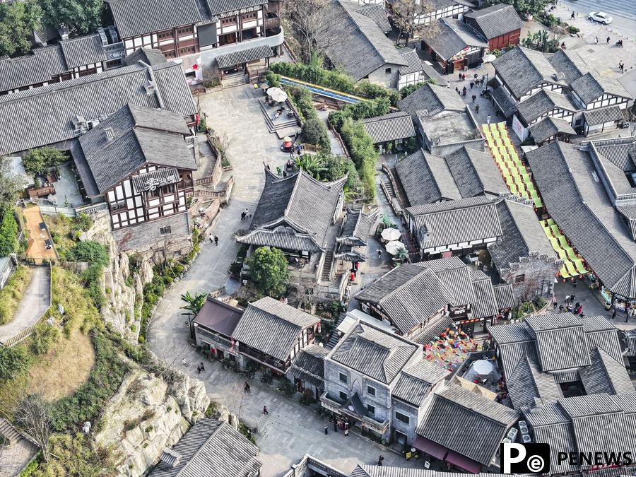 Explore authentic charm of Ciqikou ancient town
