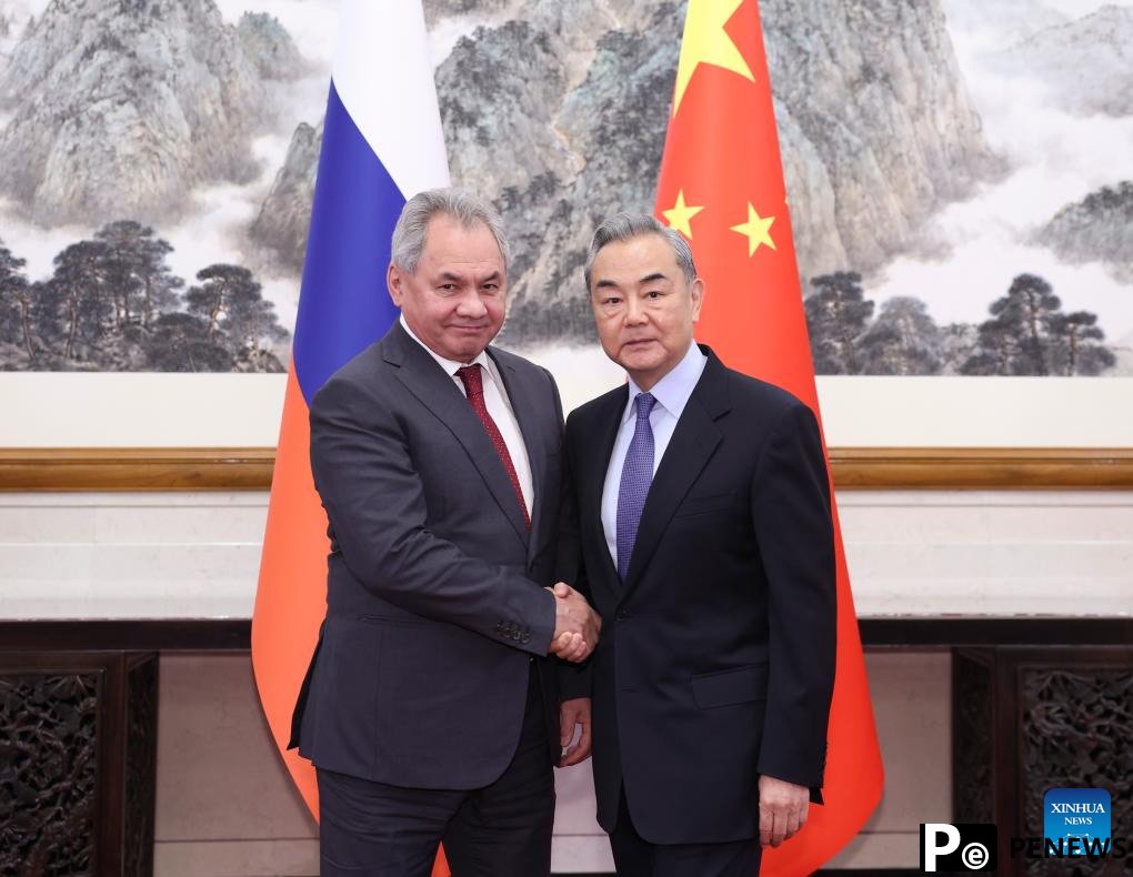 Top Chinese diplomat holds strategic dialogue with Russia