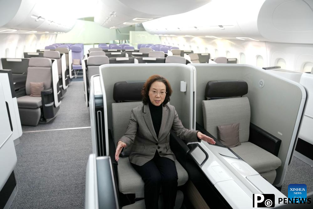 Pic story of female aircraft designer leading C929 aircraft project