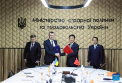 China signs agreements to import Ukrainian peas, wild aquatic products