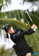 Blue Bay LPGA golf tournament held in Lingshui, S China's Hainan