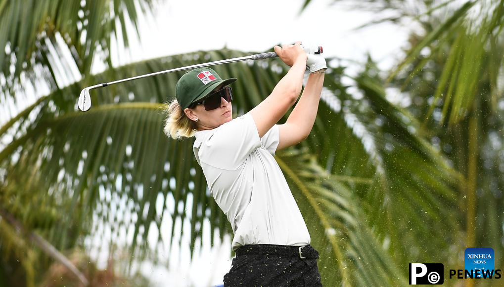 Blue Bay LPGA golf tournament held in Lingshui, S China