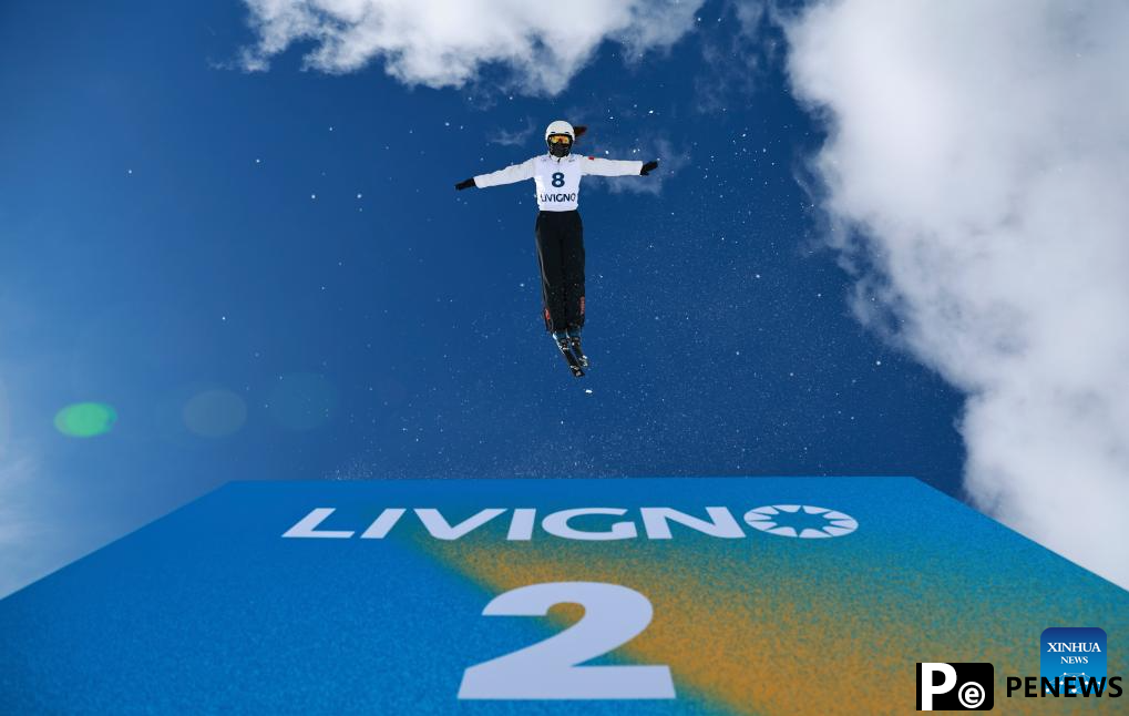 Chinese athletes practise before 2024