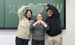 Sports bridge people, break ice