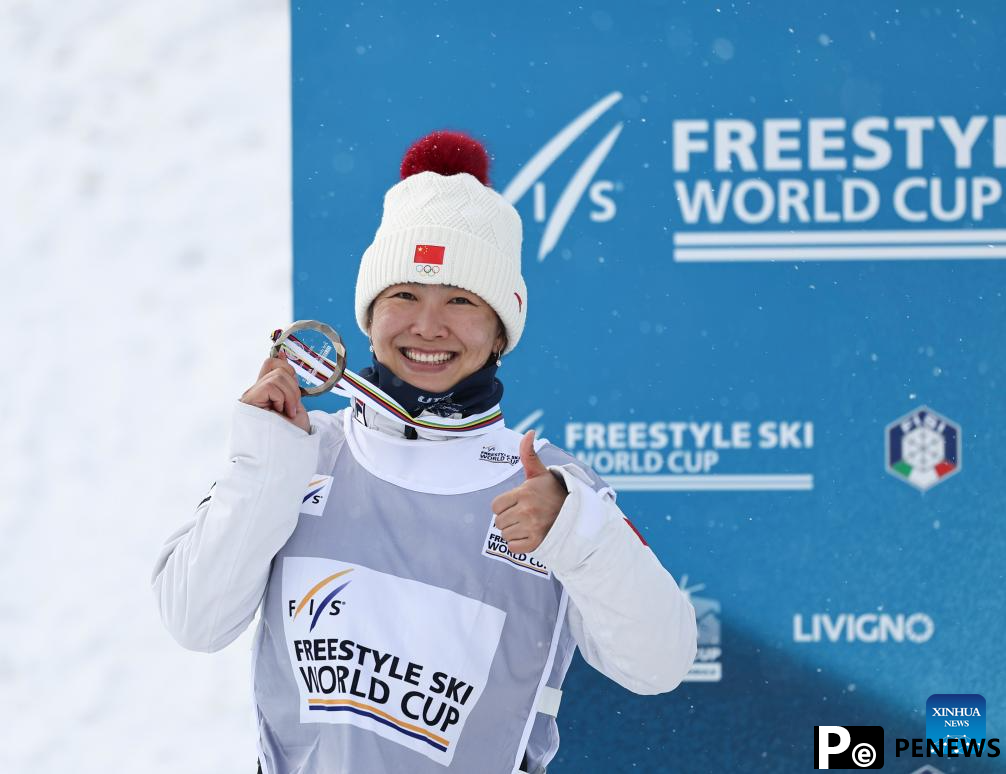 Olympic champion Xu Mengtao wins silver at FIS Freestyle World Cup Livigno