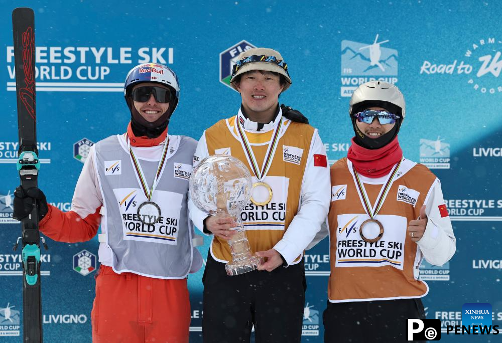 Olympic champion Xu Mengtao wins silver at FIS Freestyle World Cup Livigno