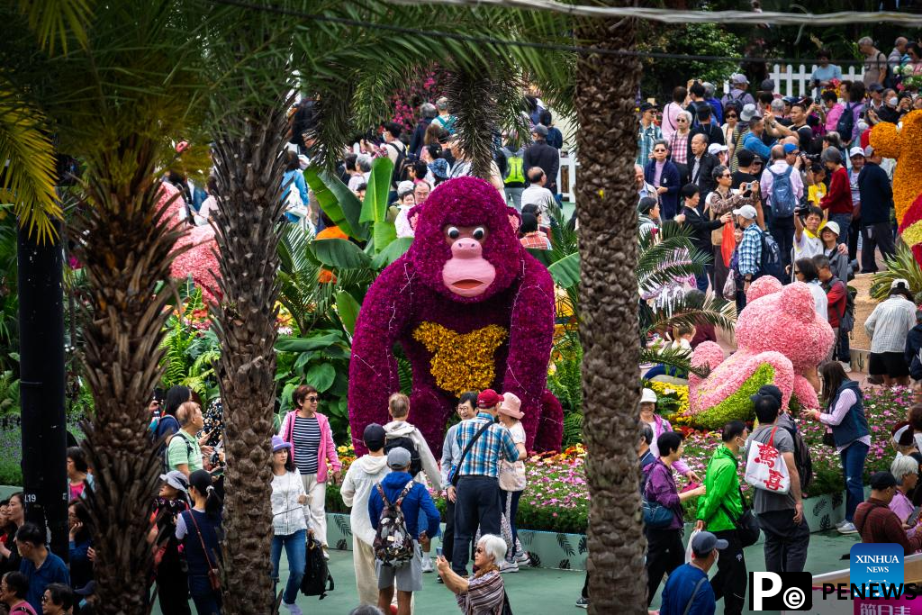 Hong Kong Flower Show 2025 kicks off