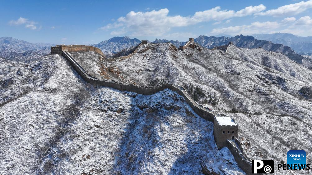 In pics: Great Wall after snowfall
