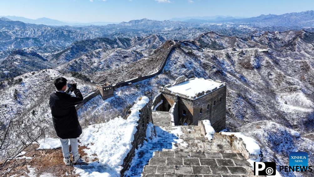 In pics: Great Wall after snowfall