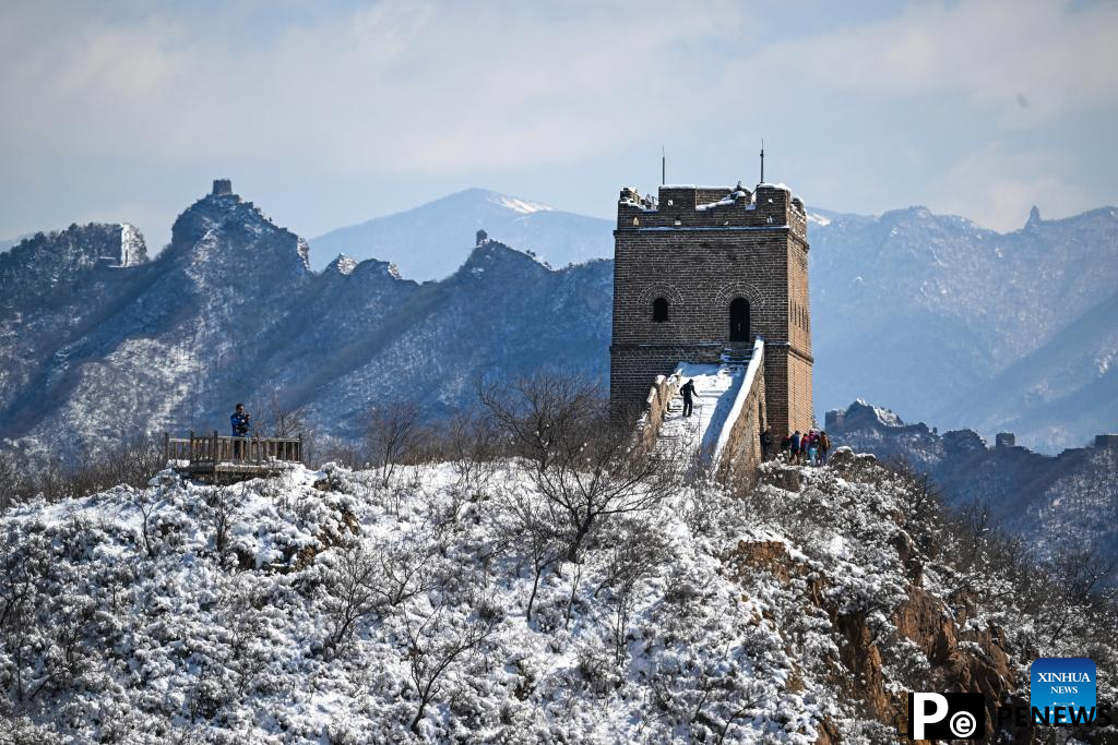 In pics: Great Wall after snowfall