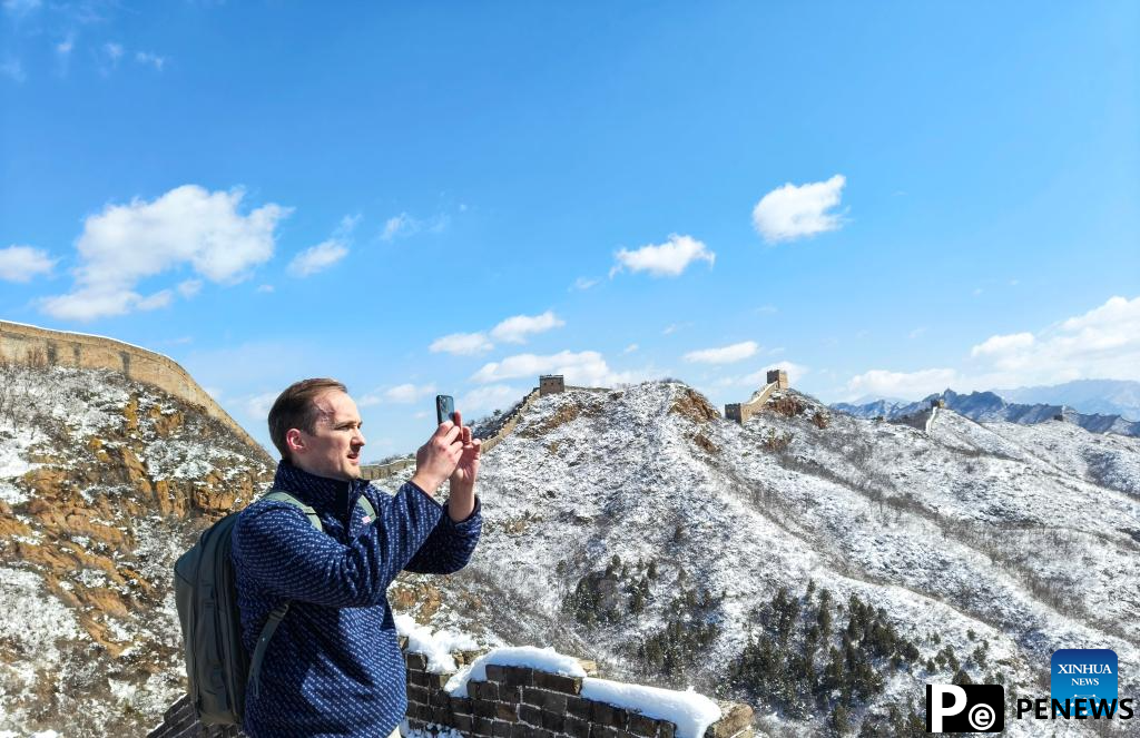 In pics: Great Wall after snowfall