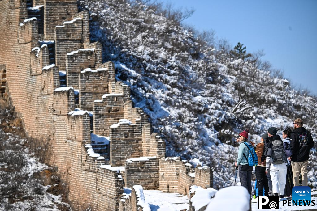 In pics: Great Wall after snowfall