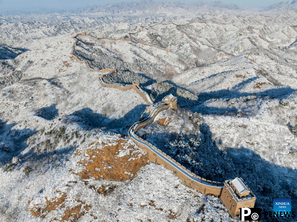In pics: Great Wall after snowfall